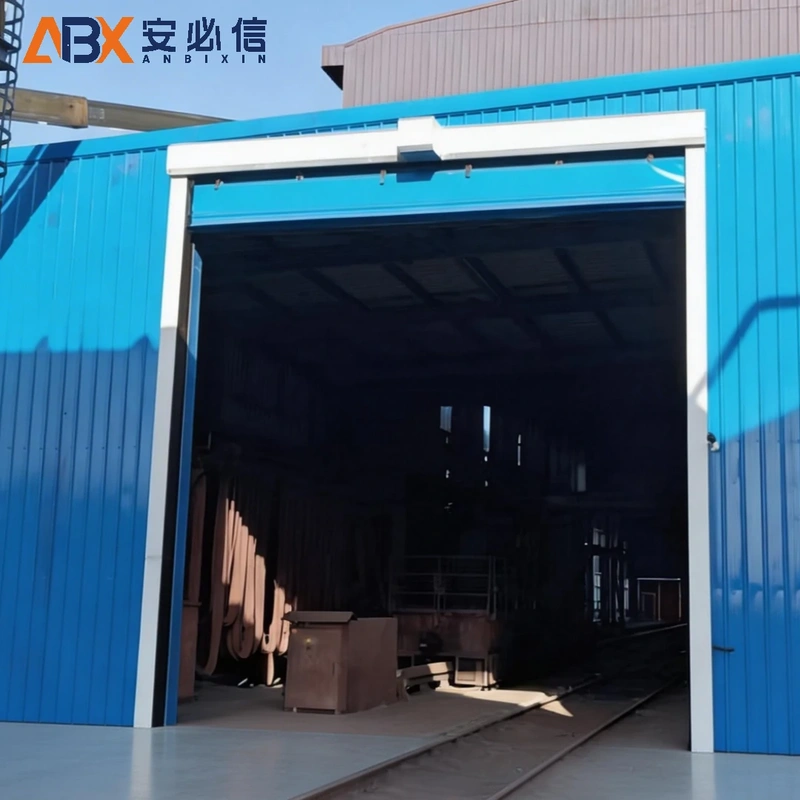 日照软帘堆积门